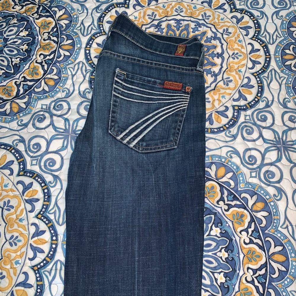 7FAMK dojo bootcut jeans